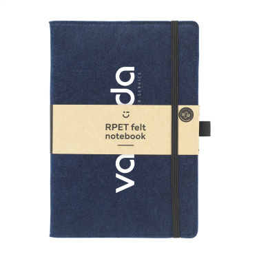 Logotrade promotional merchandise image of: Felty GRS RPET Paper Notebook A5