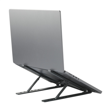 Logo trade corporate gifts image of: Standby GRS Recycled Alu Laptop Stand