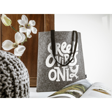 Logo trade business gifts image of: Feltro GRS RPET Shopper