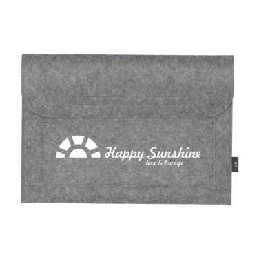 Logo trade business gifts image of: Papillon GRS RPET laptop case