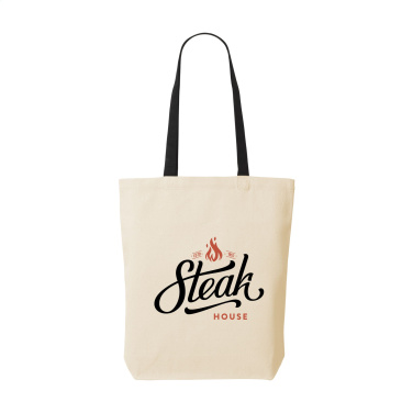 Logotrade promotional item picture of: Canvas Shoppy Colour (220 g/m²) bag