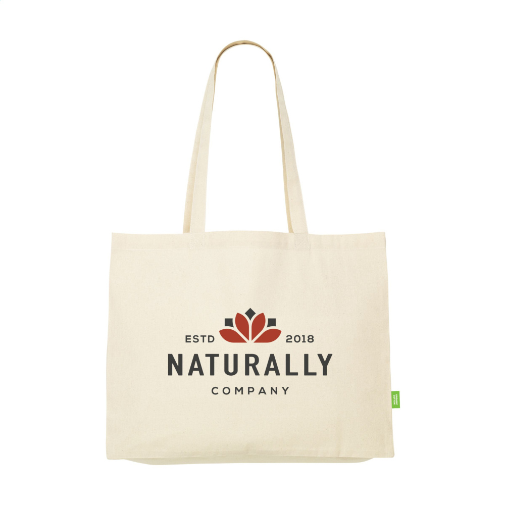 Logo trade promotional merchandise picture of: ECO Shopper Organic Cotton (180 g/m²) shopping bag