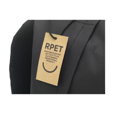 Logo trade promotional merchandise picture of: Flashline GRS RPET Laptop Backpack