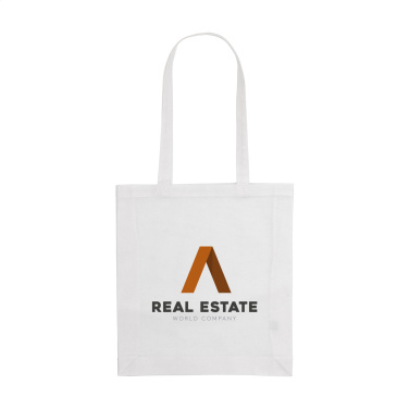 Logotrade advertising products photo of: Colour Square Bag GRS Recycled Cotton (150 g/m²)