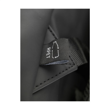 Logo trade corporate gifts image of: Lennon Roll-Top Recycled Backpack