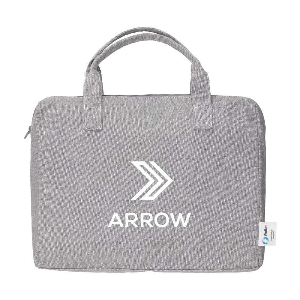Logo trade promotional merchandise image of: Wolkat Casablanca 15,6 inch Recycled Textile Laptop Bag
