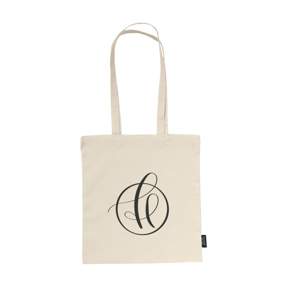Logotrade promotional gift image of: ShoppyBag GRS Recycled Cotton (140 g/m²)