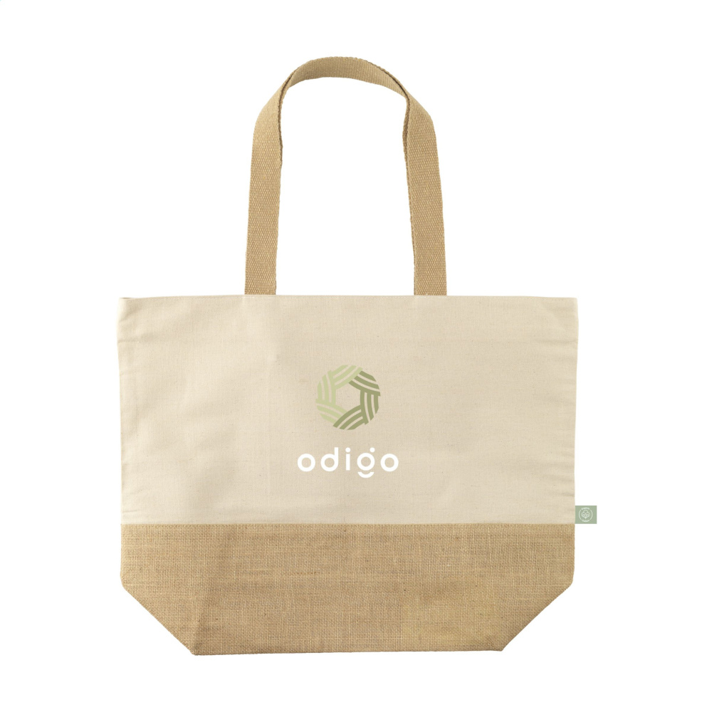 Logo trade promotional giveaway photo of: Cancun Beachbag Organic Cotton (320 g/m²)