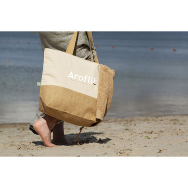 Logotrade promotional product image of: Cancun Beachbag Organic Cotton (320 g/m²)