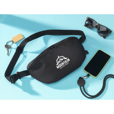 Logo trade business gift photo of: Huckle Belt Bag GRS RPET waist bag