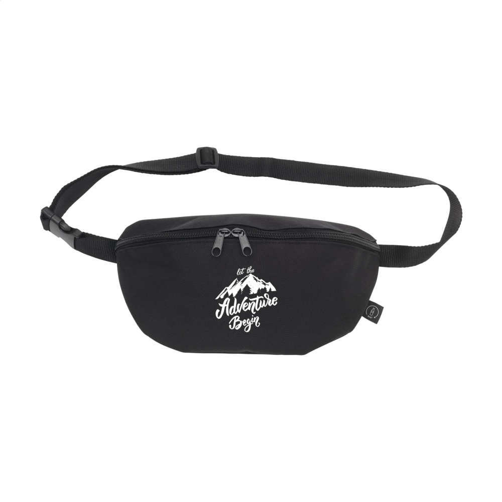 Logotrade promotional merchandise image of: Huckle Belt Bag GRS RPET waist bag