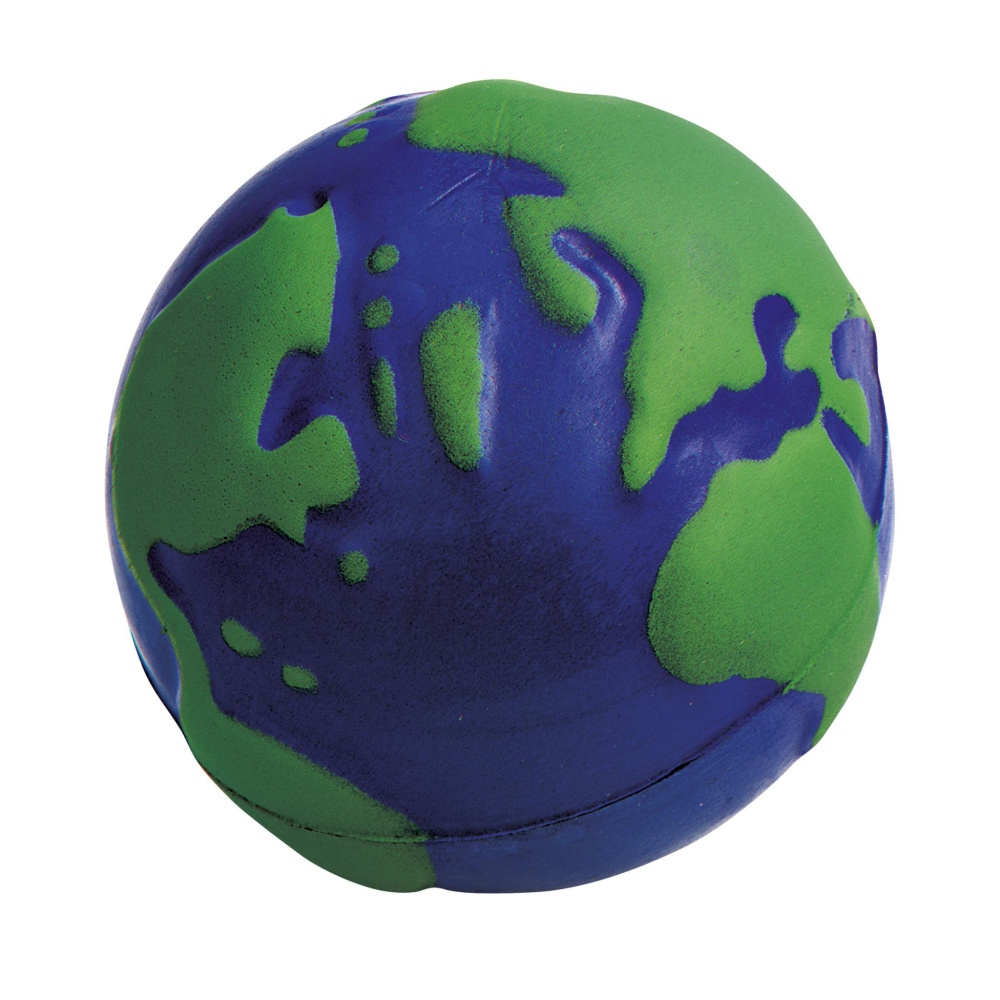 Logo trade advertising products image of: StressGlobe Ø 6.5cm stressball