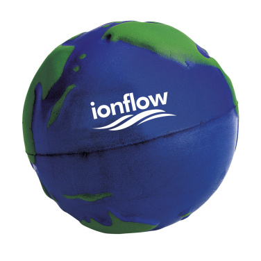 Logo trade promotional giveaways picture of: StressGlobe Ø 6.5cm stressball