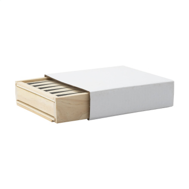 Logotrade advertising product picture of: WoodGame 5-in-1 game set