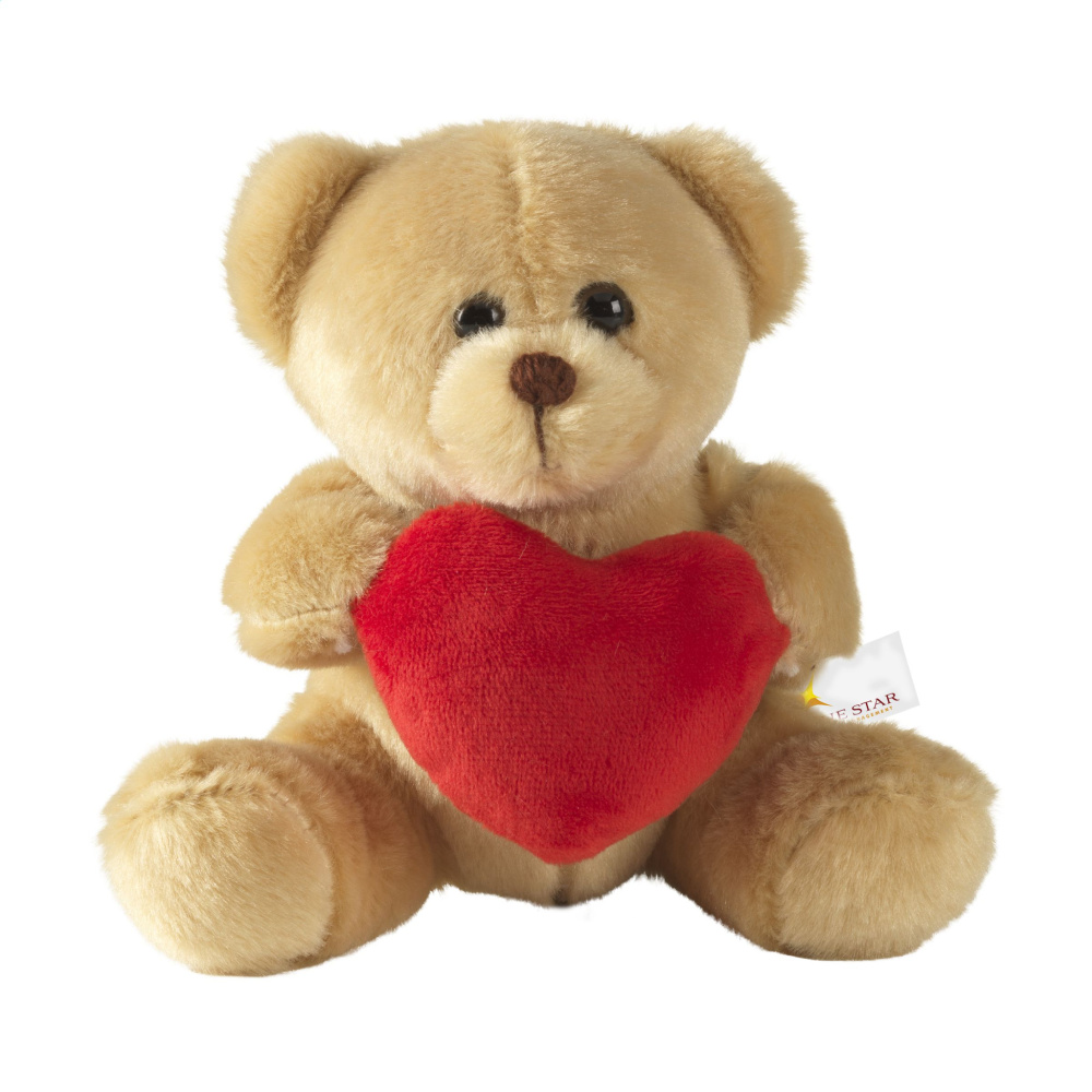 Logotrade corporate gift picture of: With Love Bear cuddly toy