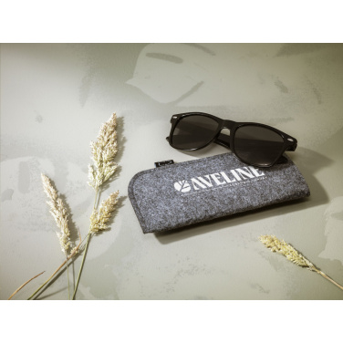 Logo trade promotional gifts image of: Feltro GRS RPET Pouch for glasses