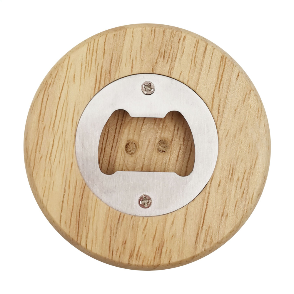 Logo trade corporate gift photo of: Rondo circular bottle opener