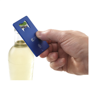 Logotrade advertising product image of: Carta Opener Recycled Alu bottle opener