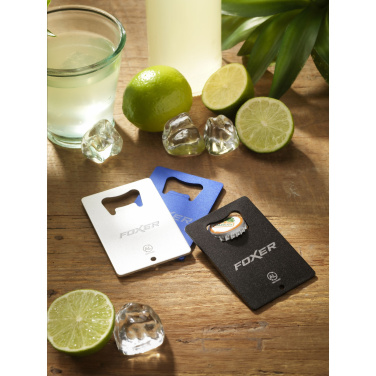 Logotrade promotional giveaway image of: Carta Opener Recycled Alu bottle opener