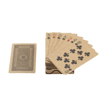 Logo trade promotional products image of: Recycled Playing Cards Single deck