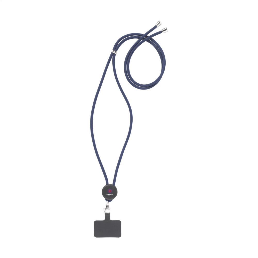 Logotrade promotional gifts photo of: Lace Lanyard GRS RPET 5 mm keycord