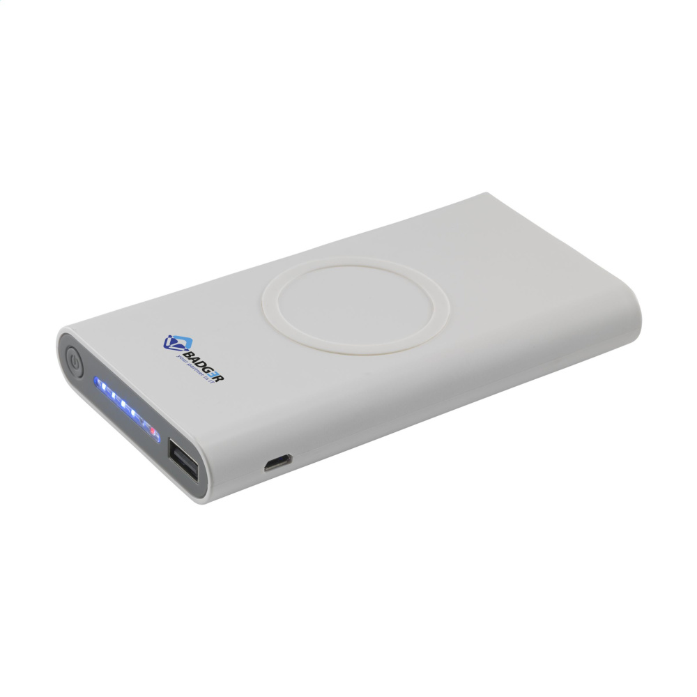 Logotrade promotional merchandise picture of: Wireless Powerbank 8000 C wireless charger