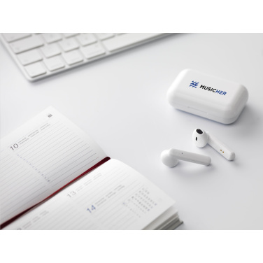 Logotrade promotional product picture of: Sensi TWS Wireless Earbuds in Charging Case