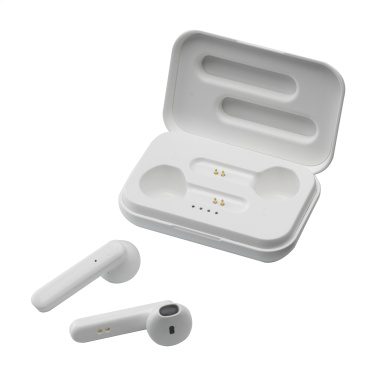 Logo trade business gift photo of: Sensi TWS Wireless Earbuds in Charging Case