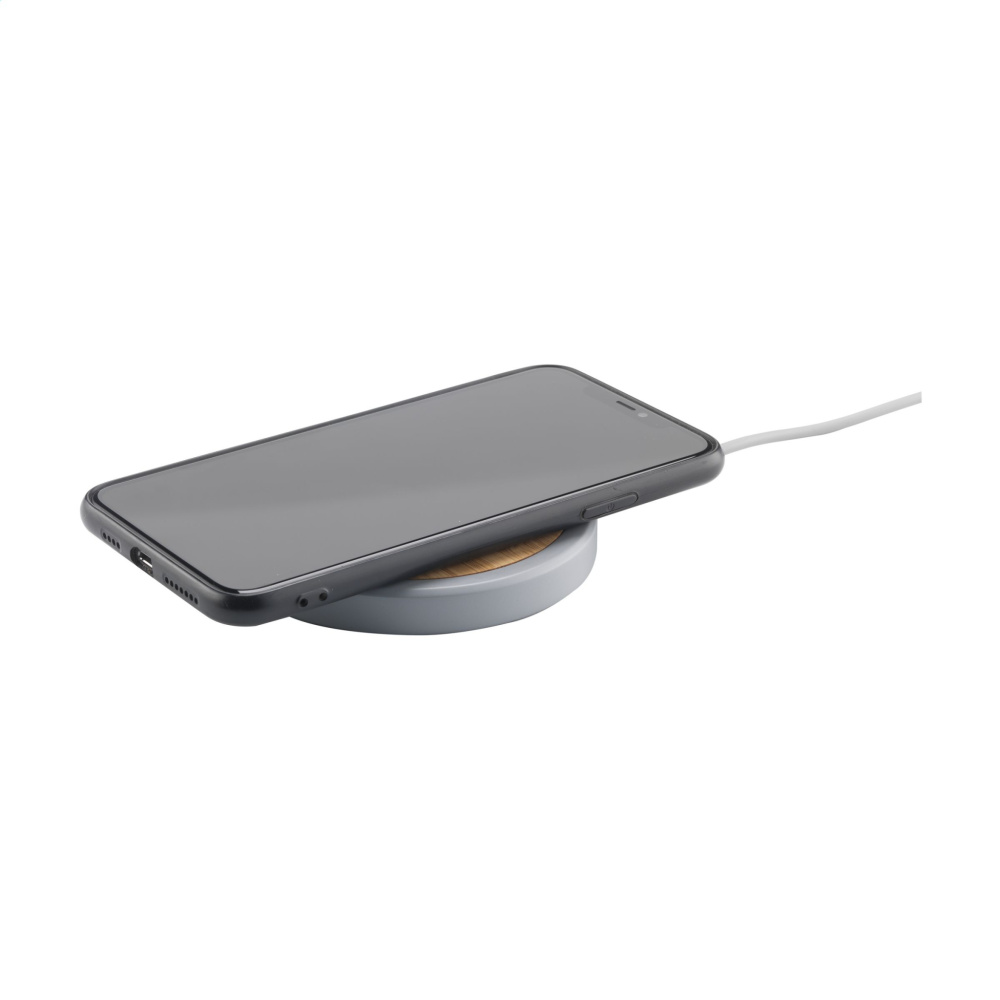 Logotrade corporate gifts photo of: Lidos Stone ECO 10W Wireless Charger
