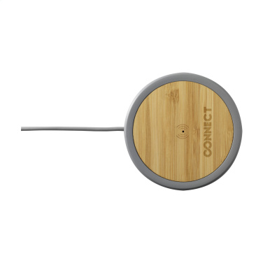 Logo trade promotional items image of: Lidos Stone ECO 10W Wireless Charger