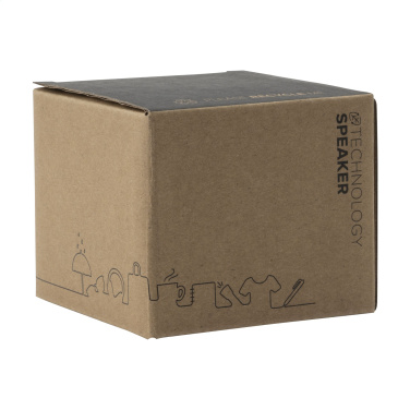 Logo trade promotional merchandise photo of: Wave Bamboo Wireless Speaker