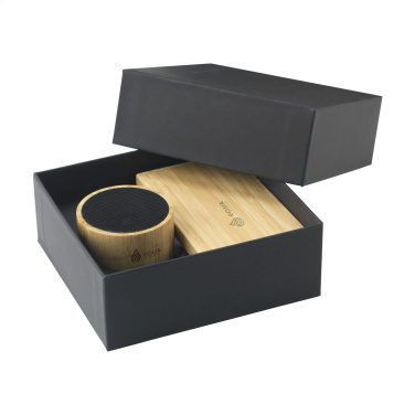 Logo trade promotional product photo of: PowerBox Bamboo gift set