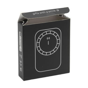 Logo trade promotional giveaways picture of: Force Magnetic RCS Recycled Wireless Powerbank 5000