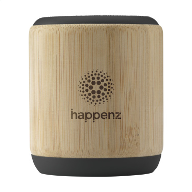 Logotrade promotional item image of: Timor Bamboo Wireless Speaker
