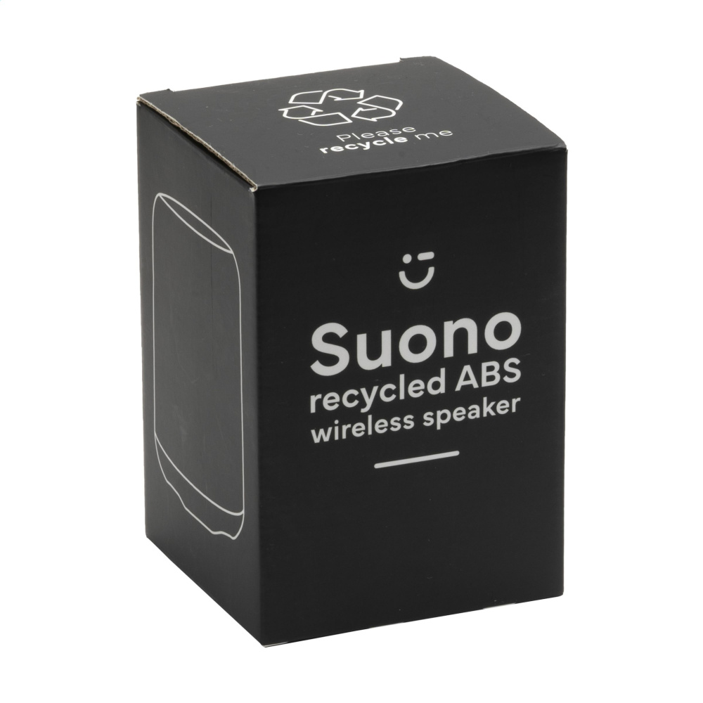Logotrade promotional giveaway image of: Suono RCS Recycled ABS Wireless Speaker