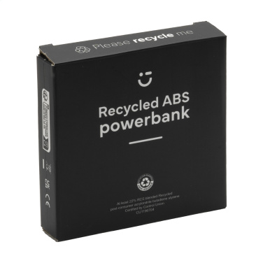 Logotrade promotional items photo of: Compact 5000 RCS Recycled ABS Powerbank