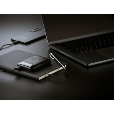 Logo trade promotional items image of: Compact 5000 RCS Recycled ABS Powerbank