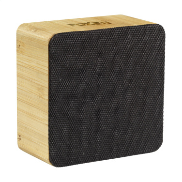 Logo trade corporate gifts picture of: Sonido 5W Bamboo wireless speaker