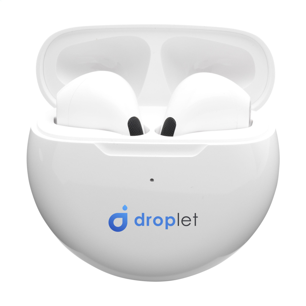 Logo trade promotional gifts image of: Calypso RCS Recycled Wireless Earbuds