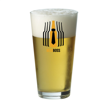 Logo trade promotional products image of: Beer Glass 340 ml