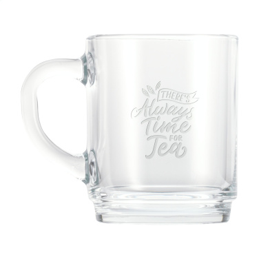 Logo trade promotional products image of: Classic Tea Glass 250 ml