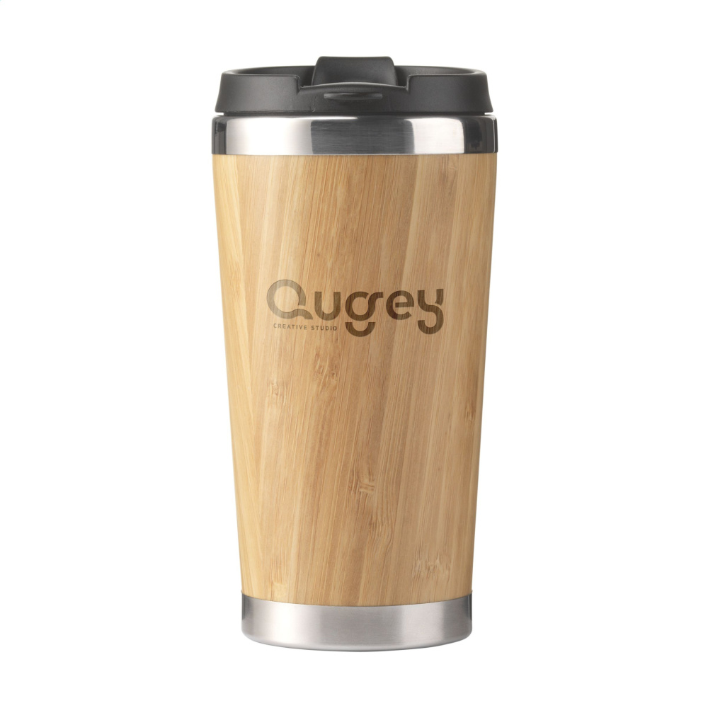 Logotrade corporate gift picture of: Tokyo 450 ml bamboo thermo cup