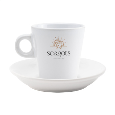 Logo trade promotional merchandise picture of: Burano 200 ml mug and saucer