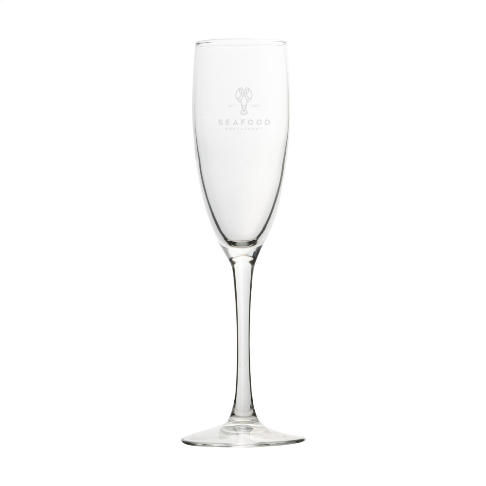 Logo trade promotional gift photo of: Provence Champagne glass 190 ml