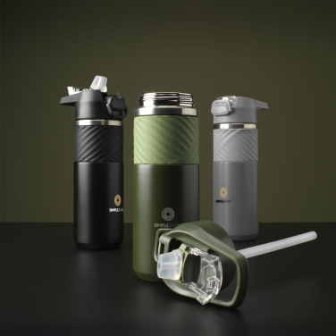 Logo trade promotional giveaways image of: Lynn RCS Recycled Steel Bottle 500 ml