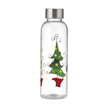 Logo trade corporate gift photo of: Senga GRS RPET Bottle 500 ml X-Mas