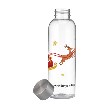 Logo trade promotional products picture of: Senga GRS RPET Bottle 500 ml X-Mas