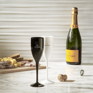 Logo trade promotional giveaways picture of: Lunaire Reusable Champagne Glass 150 ml