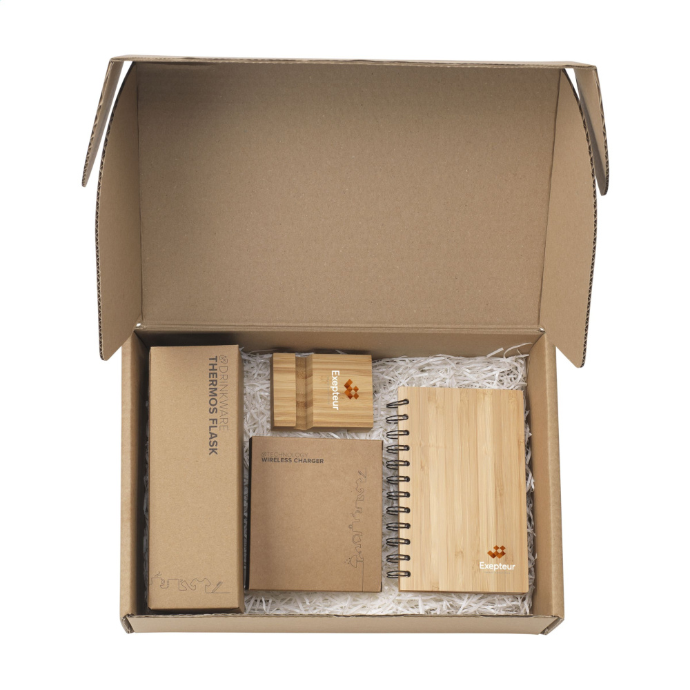 Logotrade promotional merchandise picture of: Merch Set Bamboo Boost