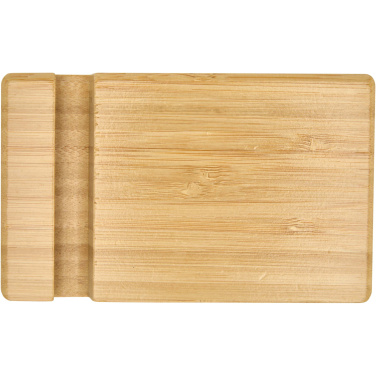 Logotrade promotional product image of: Bubup bamboo 2-angled tablet and phone stand